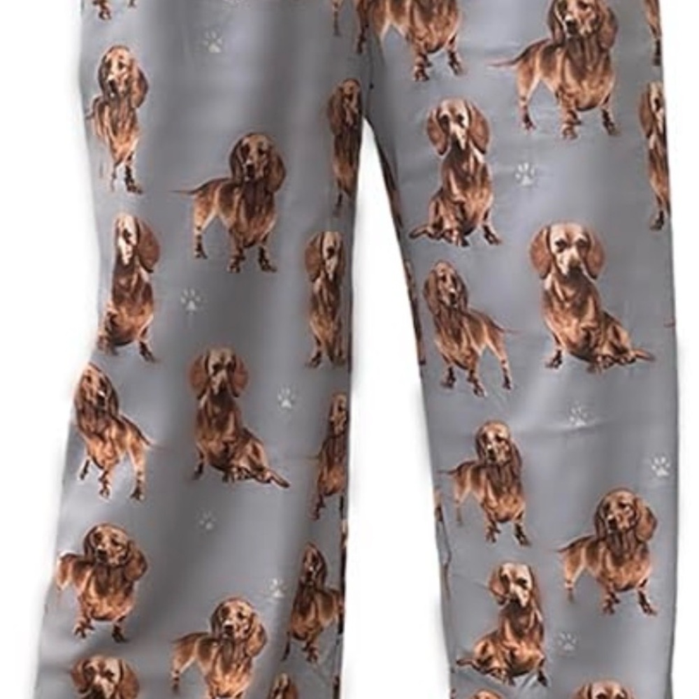Cozy Dachshund Print Women's Pajama Pants